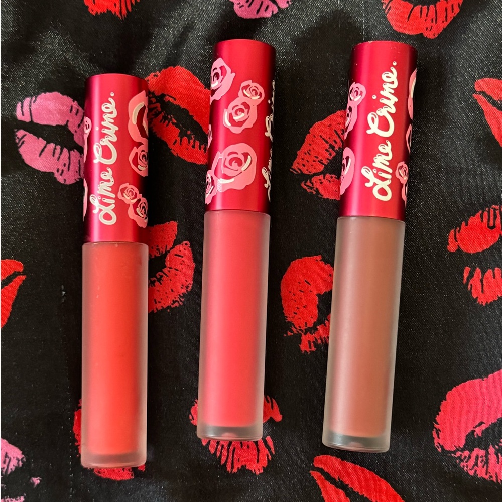 Lime Crime liquid Velvetines lipsticks
